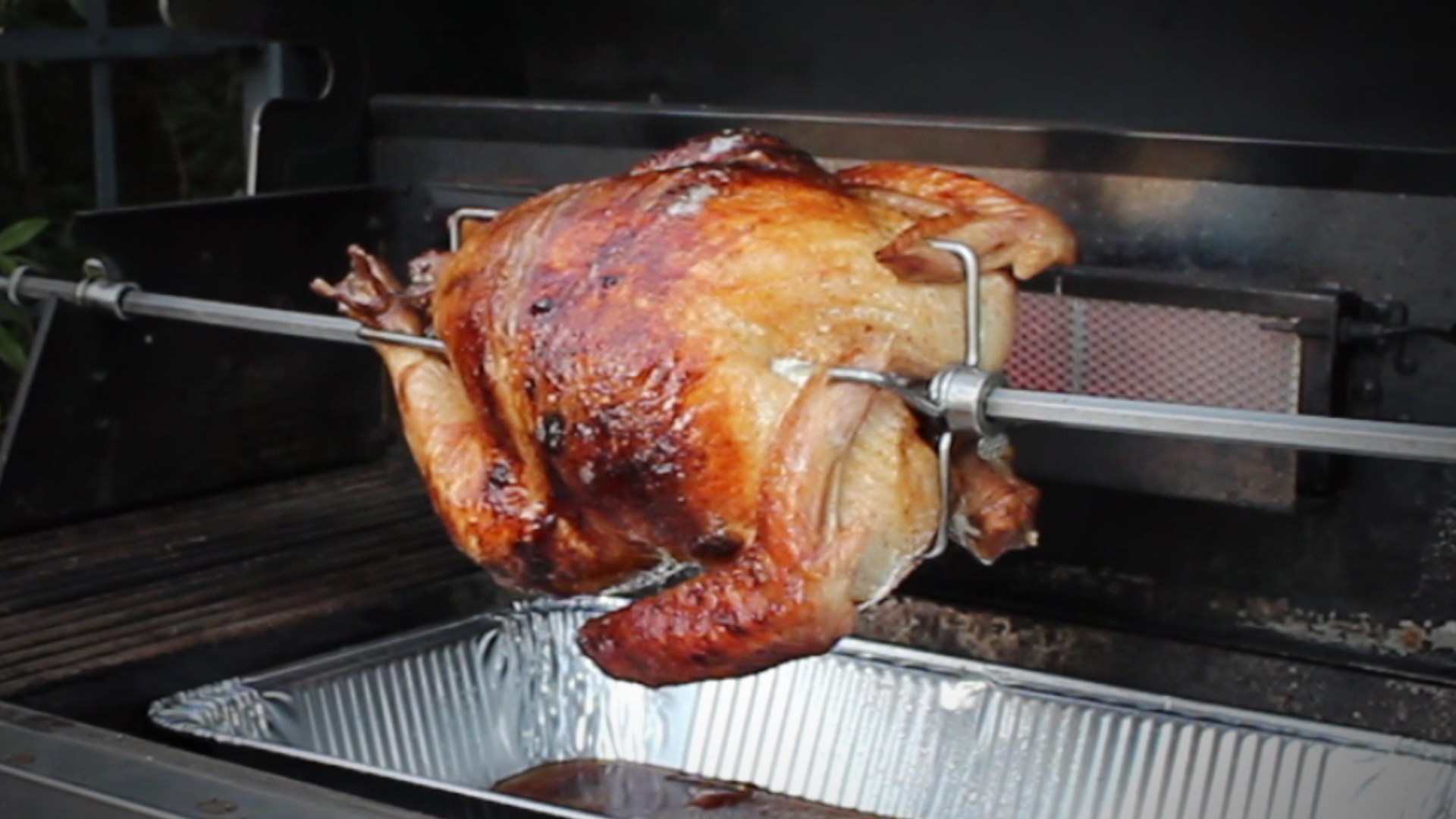 Rotisserie Chicken And Rotisserie Turkey Barbecue Tricks 