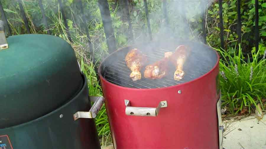 Brinkmann Gourmet Charcoal Smoker Grill Review Barbecue Tricks