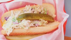 hot dog slaw