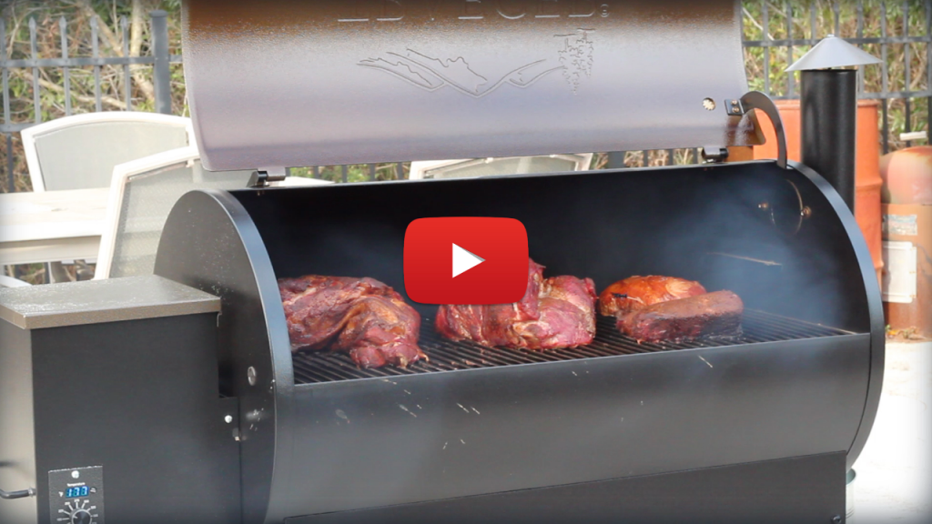 best wood pellet grill video traeger v rectec