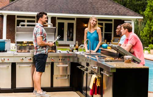 Modular Outdoor Kitchen - Charbroil Grills